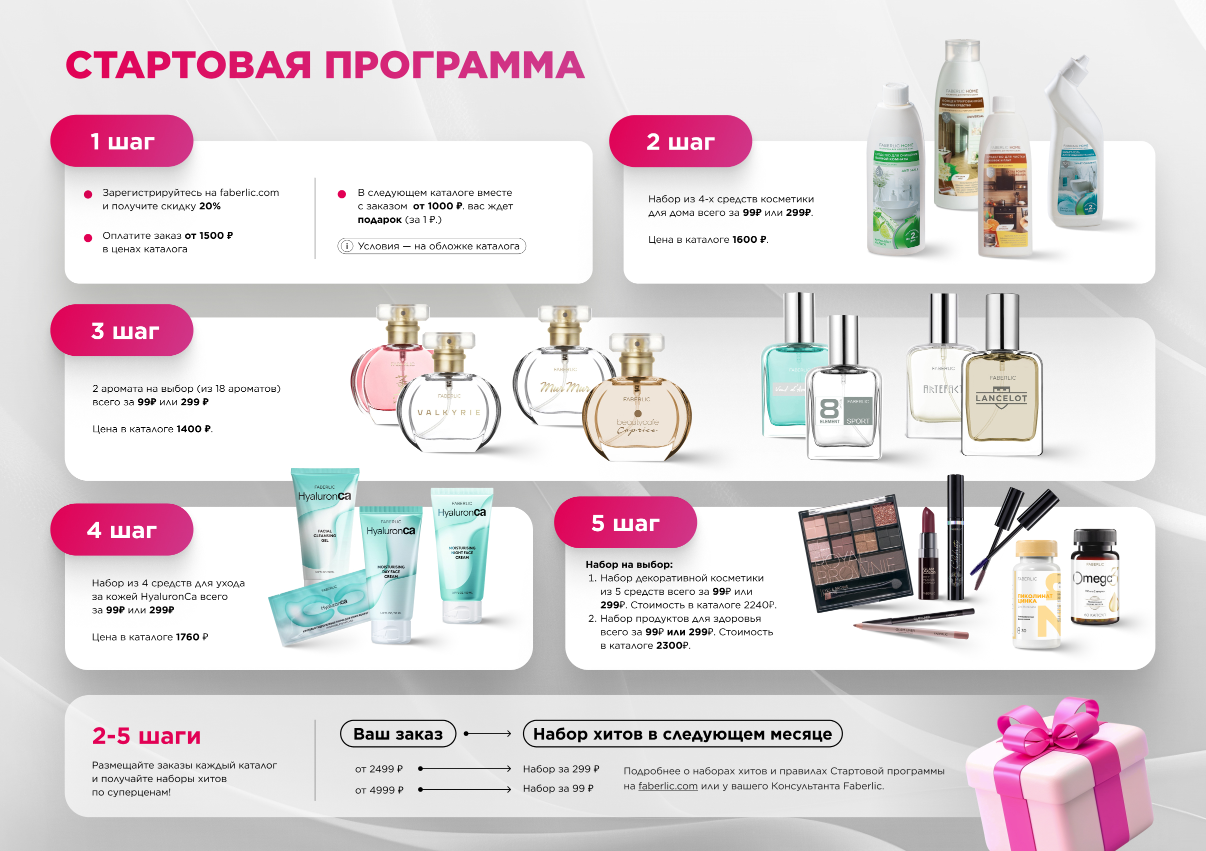 Полная стартовая программа Faberlic